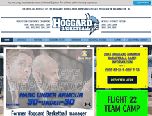 Tablet Screenshot of hoggardbasketball.com